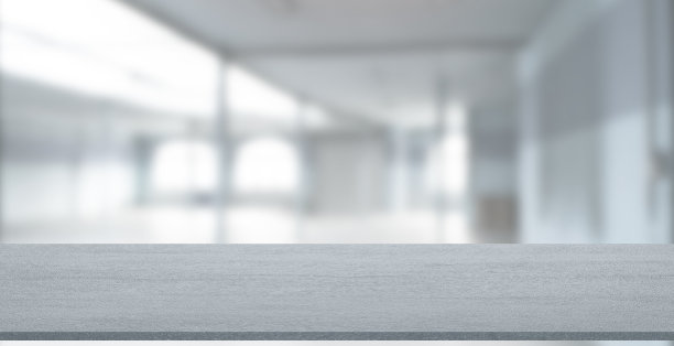空石桌用模糊的柔光厂经营背景。产品显示模板。业务演示。模拟模板显示。图片下载