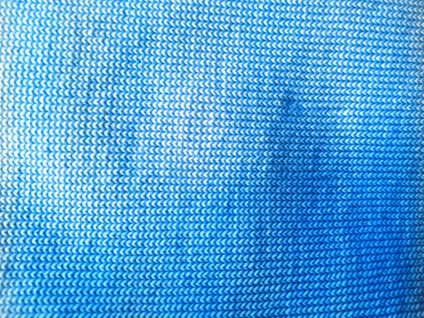 蓝色的织物。图片下载