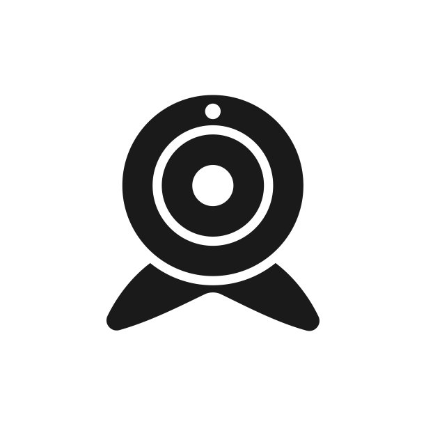 网络摄像头图标设计模板矢量素材图片下载