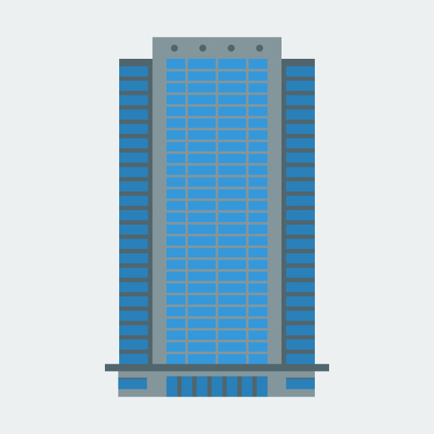 摩天大楼图标。图片下载