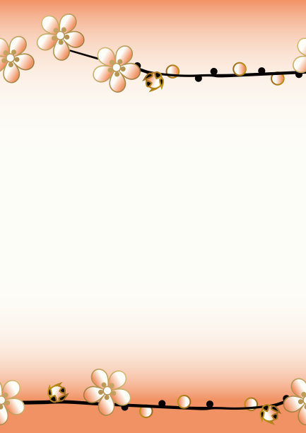 李子和白眼图案。无缝日式图案。春季日本图案。梅花的图片说明。图片下载