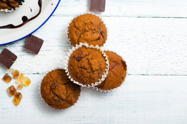 巧克力松饼图片下载