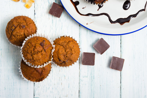 巧克力松饼图片下载