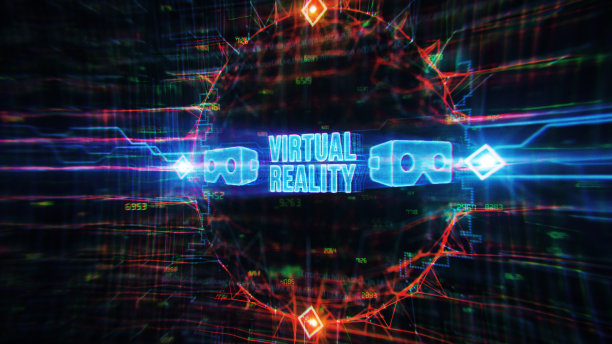 虚拟现实及数字背景图片下载