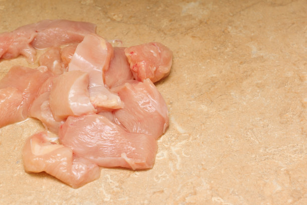 烹饪新鲜鸡块图片下载