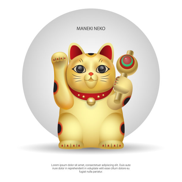 幸运的日本猫图片下载