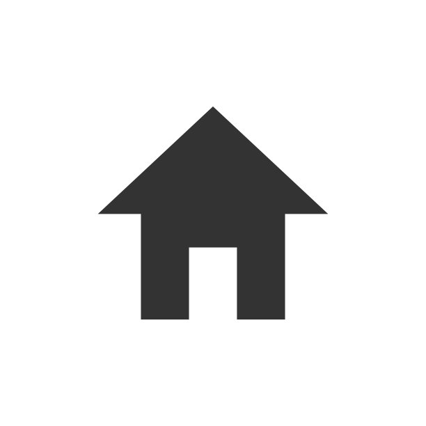 房屋图标设计模板矢量素材图片下载