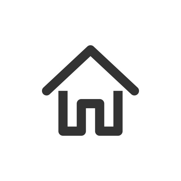 房屋图标设计模板矢量素材图片下载