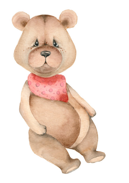 卡通可爱小熊玩具图片下载