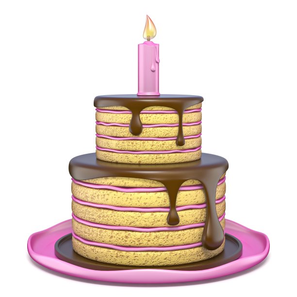 生日蛋糕3 d图片下载