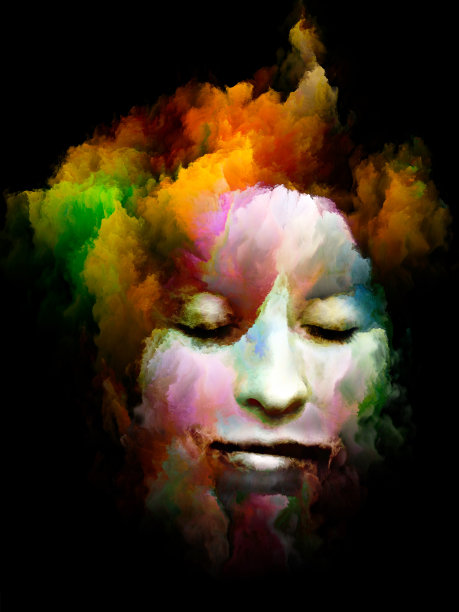 艺术肖像。图片下载