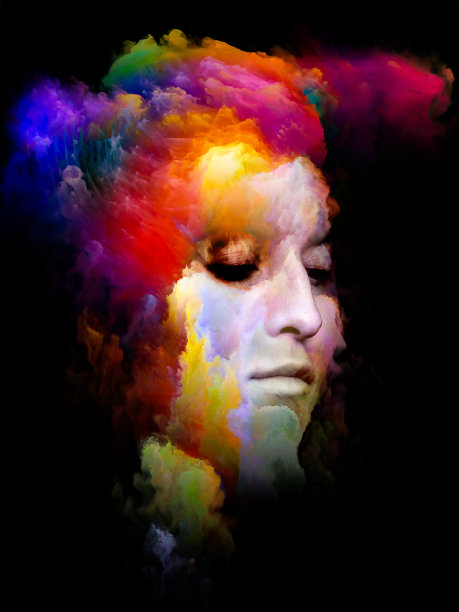 艺术肖像。图片下载