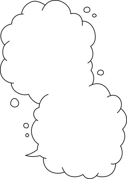 泡沫漫画插图编号图片下载