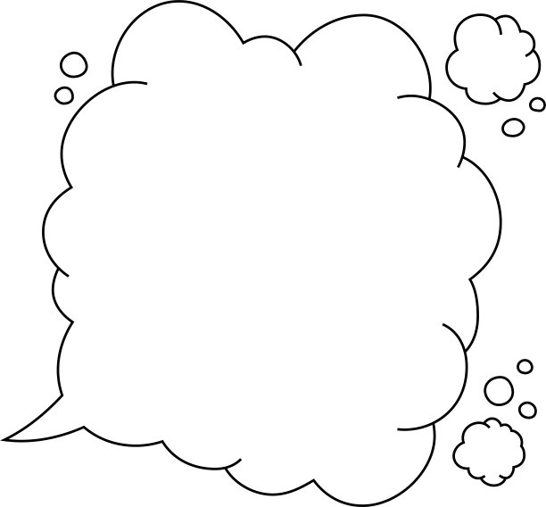 泡沫漫画插图编号图片下载