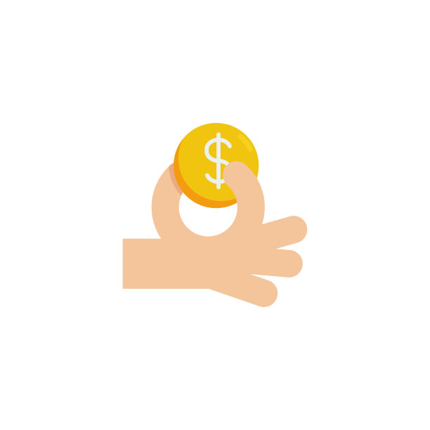 给钱图标矢量插图图片下载
