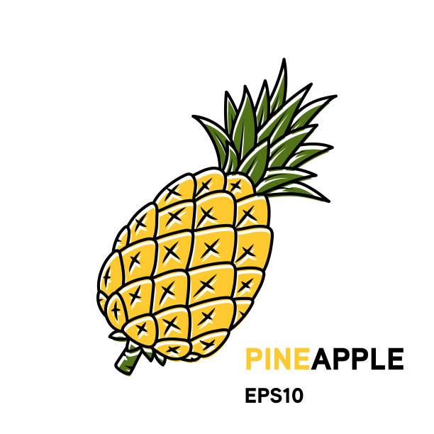 菠萝分离株病媒图图片下载