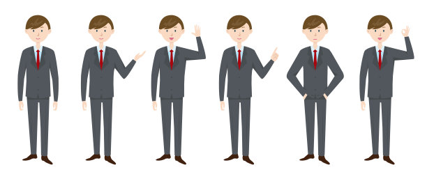 商务人士变化图片下载