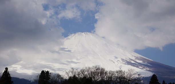 富士山的基地图片下载