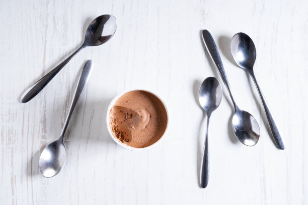 一杯巧克力冰淇淋图片下载