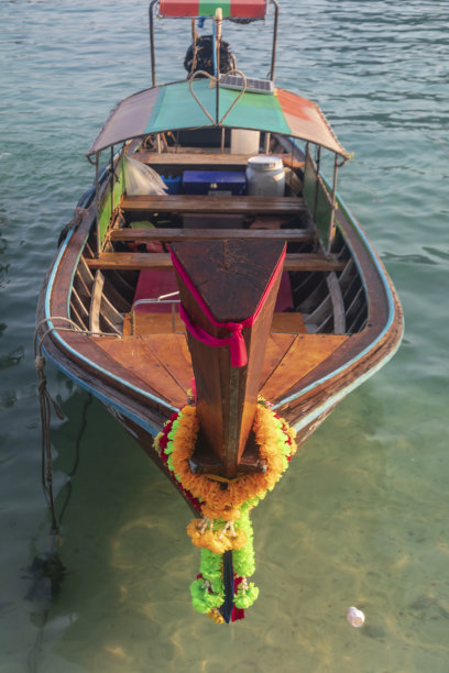 泰国长尾船，泰国图片下载