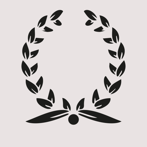 月桂花冠图标，运动标签花冠图片下载