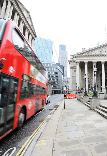 伦敦金融区，皇家交易大楼。图片下载