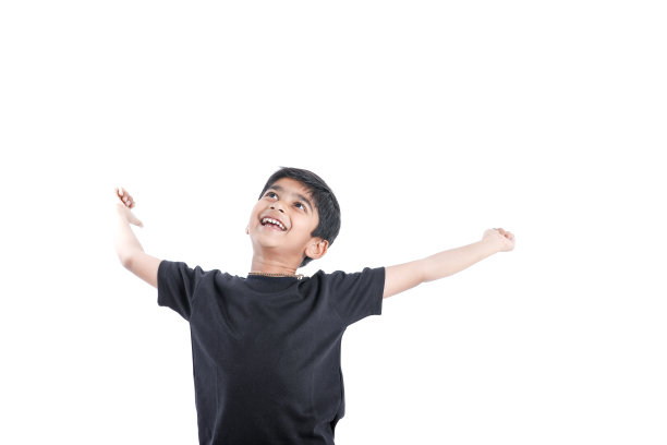 快乐的印第安小男孩图片下载