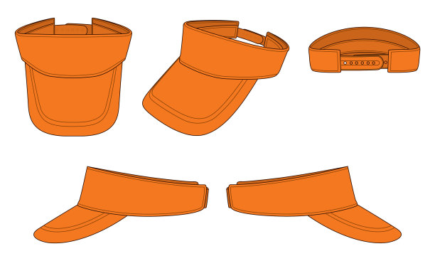 模板遮阳板帽图片下载