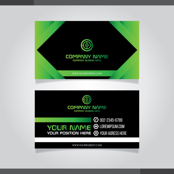 的名片。复古装饰元素图片下载