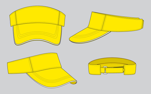 模板遮阳板帽图片下载