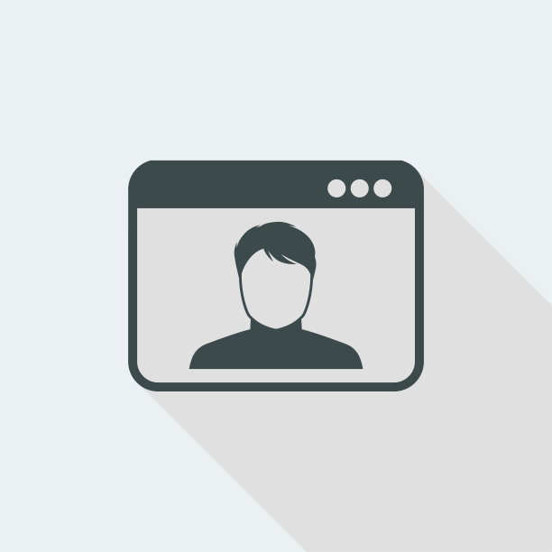 电脑窗口上的个人资料图片图片下载