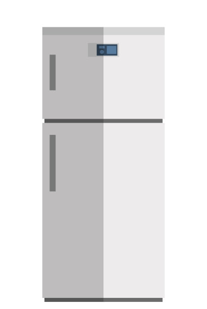 扁平设计的冰箱图片下载