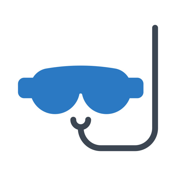 游泳的面具图片下载