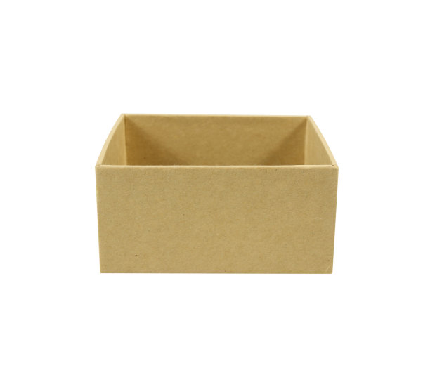 打开卡通盒孤立在白色图片下载