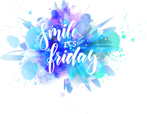 笑一笑，这是星期五，手写的留言图片下载