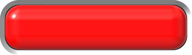 网页按钮3d -红色光泽逼真的金属框架，易于扩展图片下载