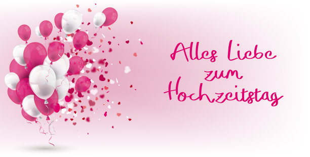 粉红色的白色气球，五彩纸屑，白色的爱心图片下载