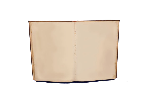 一本旧书的图片，打开，没有文字在你的页面。我图片下载