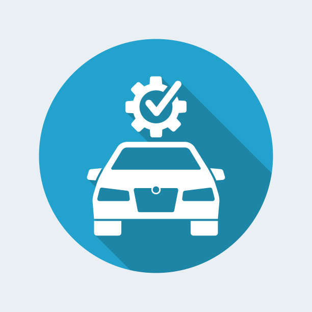 汽车引擎检查图标图片下载