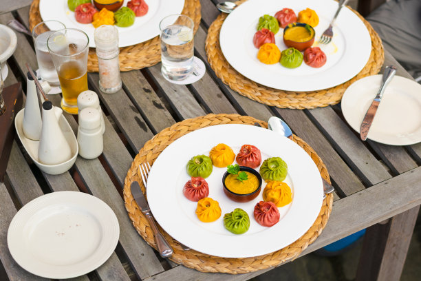 正宗的尼泊尔饺子，叫momos。图片下载