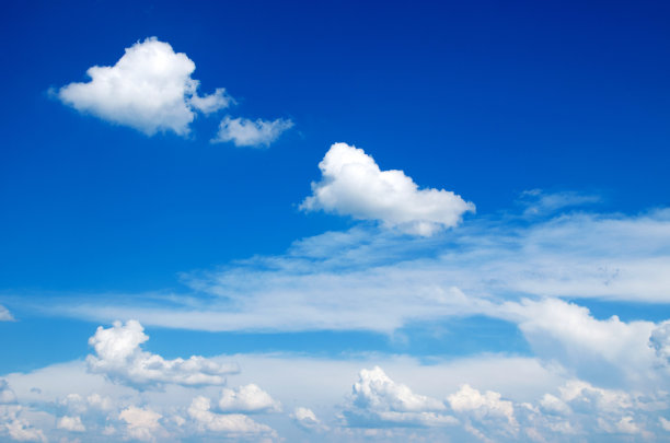 蓝色的天空图片下载