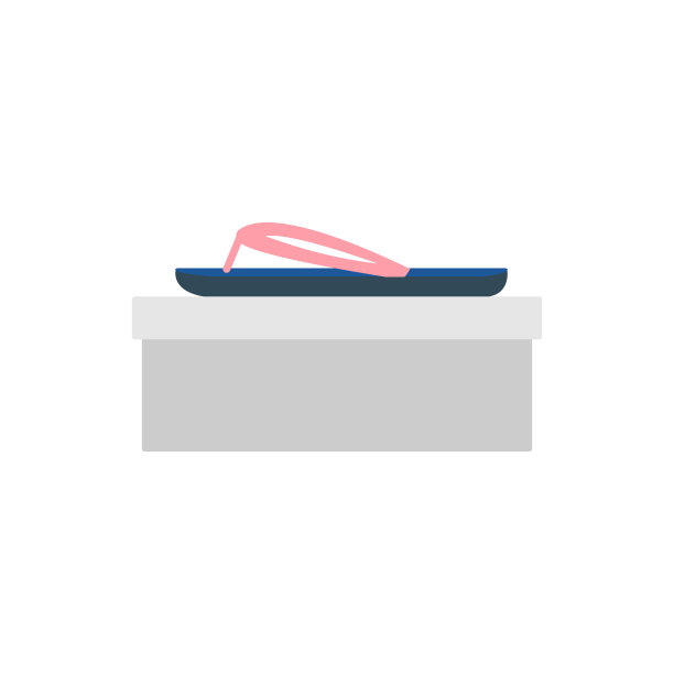 侧视图配置文件。女子沙滩鞋图片下载