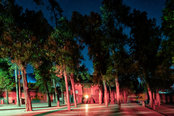 少林寺之夜图片下载