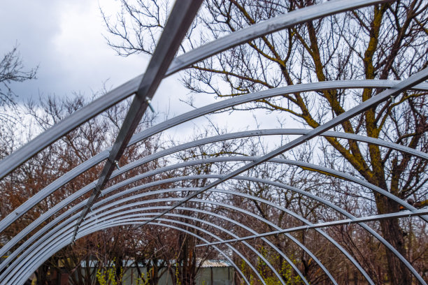 安装聚碳酸酯温室图片下载