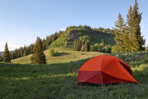 科罗拉多平地荒野露营地图片下载