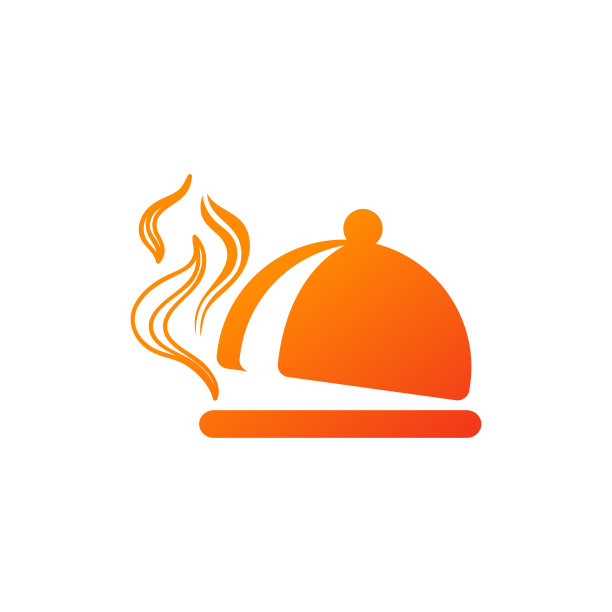 菜，菜，热，餐，餐厅图标象征插画图片下载