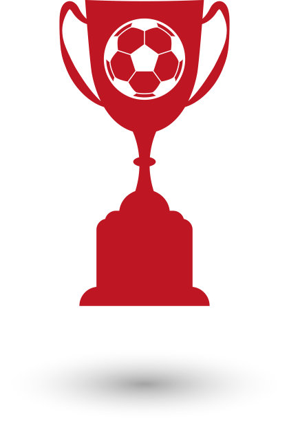 火焰杯红色矢量图标与阴影图片下载