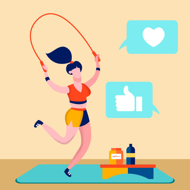 体育博客，健身在线频道插图图片下载