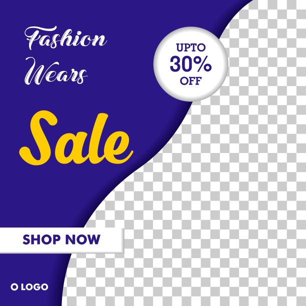 社交媒体后数字营销时尚销售模板图片下载