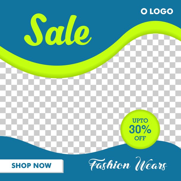 社交媒体后数字营销时尚销售模板图片下载